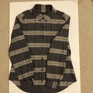 PENDLETON woolen mills plaid buttoned down shirt Size PetiteTaille 100% cotton